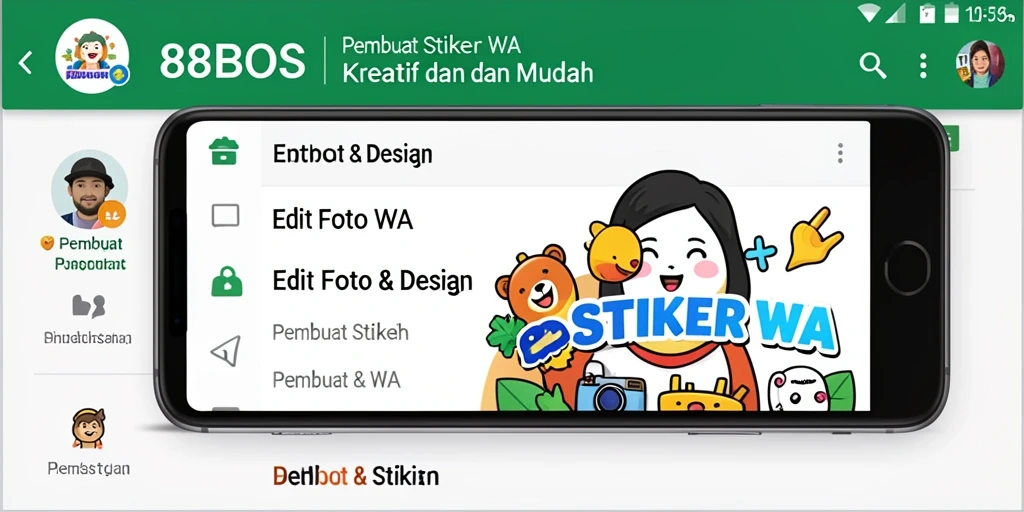 Tampilan antarmuka 88BOS yang menarik dan user-friendly.