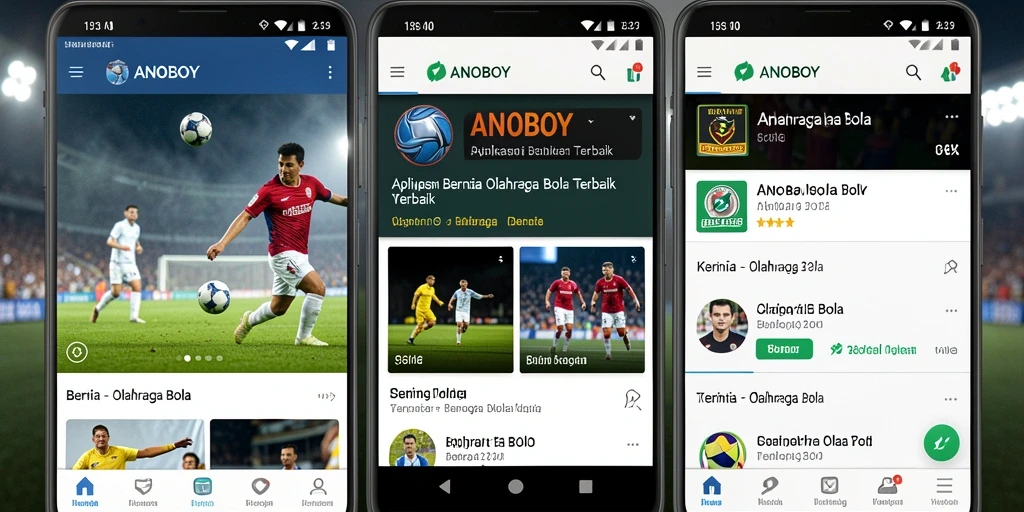 Antarmuka ANOBOY yang informatif dan mudah dinavigasi.