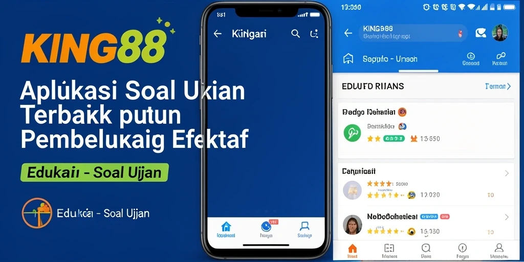 Tampilan antarmuka aplikasi KING88 yang intuitif dan menarik.