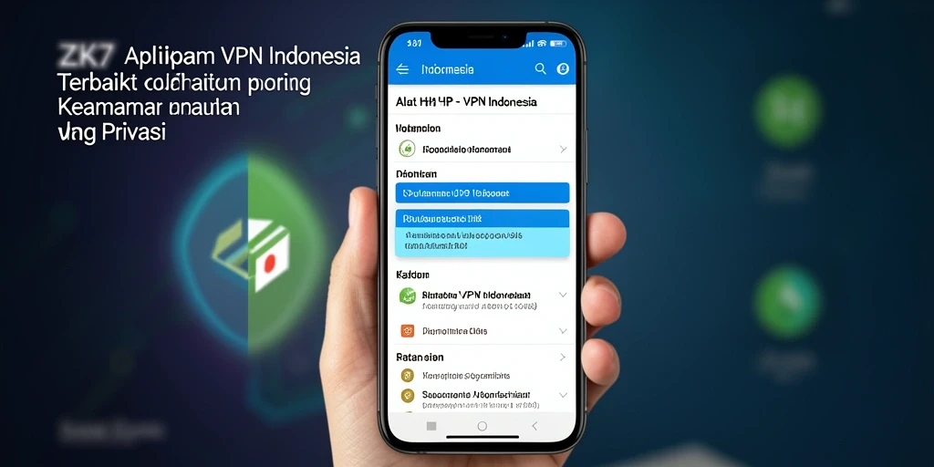 Tampilan antarmuka aplikasi ZK7 yang sederhana dan fungsional.