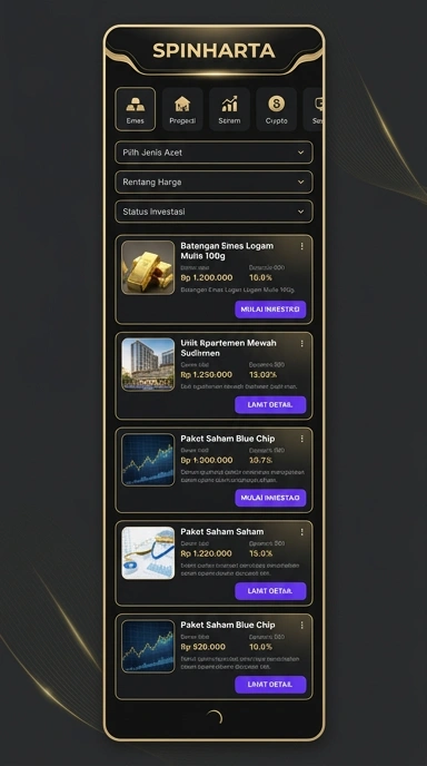 Panduan Daftar Akun Baru Spinharta untuk Android